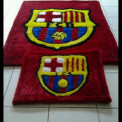Karpet Set Karakter Kartun, Karakter Bola